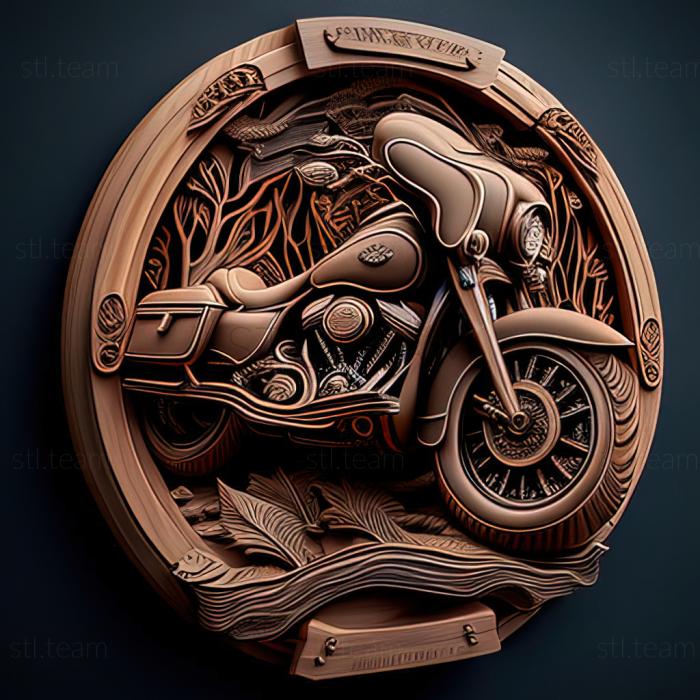3D model Harley Davidson Road Glide Limited (STL)
